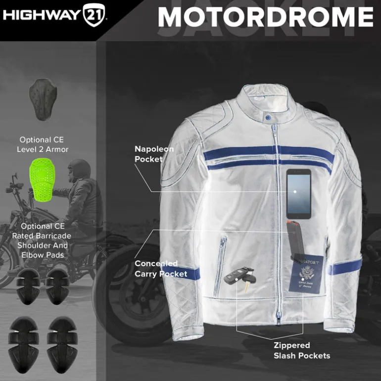 Highway 21 Motordrome Jacket