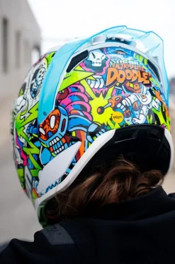ICON Ultraflite MIPS Doodle 3 Helmet