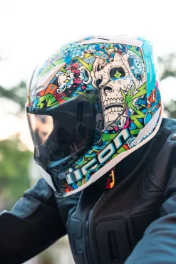 ICON Ultraflite MIPS Doodle 3 Helmet