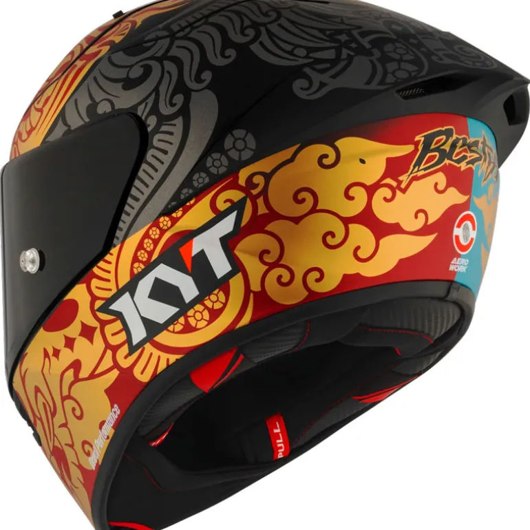 KYT KX-1 Race GP Bastianini Indonesia 2023 Replica Helmet