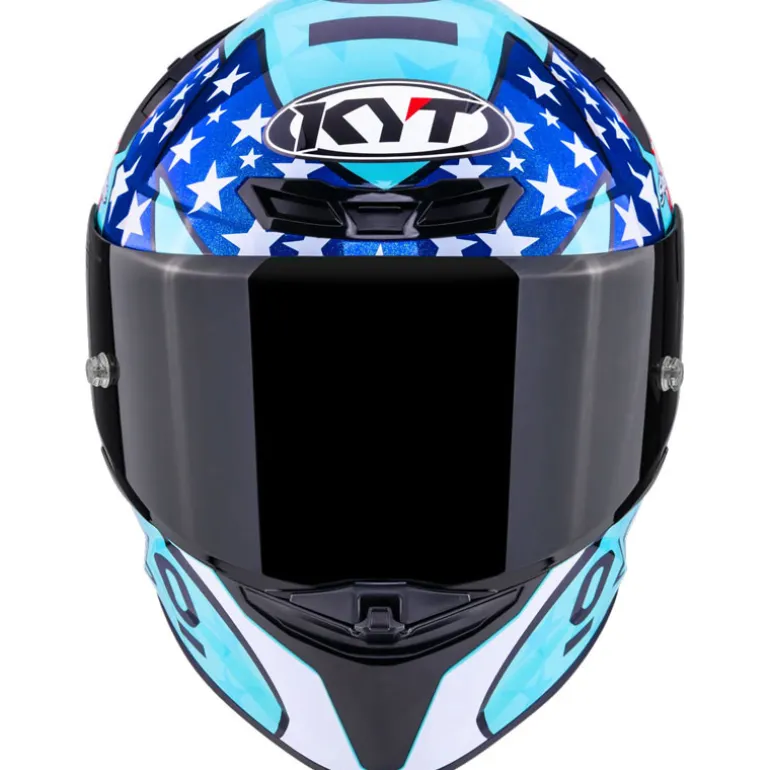 KYT TT-REVO Leopard Americas Replica Helmet