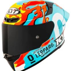 KYT TT-REVO Leopard Replica Aragon Helmet