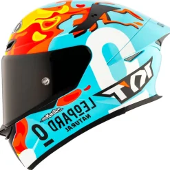 KYT TT-REVO Leopard Replica Aragon Helmet