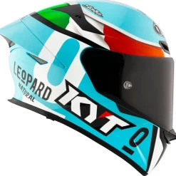 KYT TT-REVO Leopard Replica Tri-Color Helmet