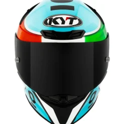 KYT TT-REVO Leopard Replica Tri-Color Helmet