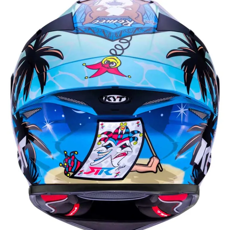 KYT TT-REVO Riccardo Rossi BCN Replica Helmet