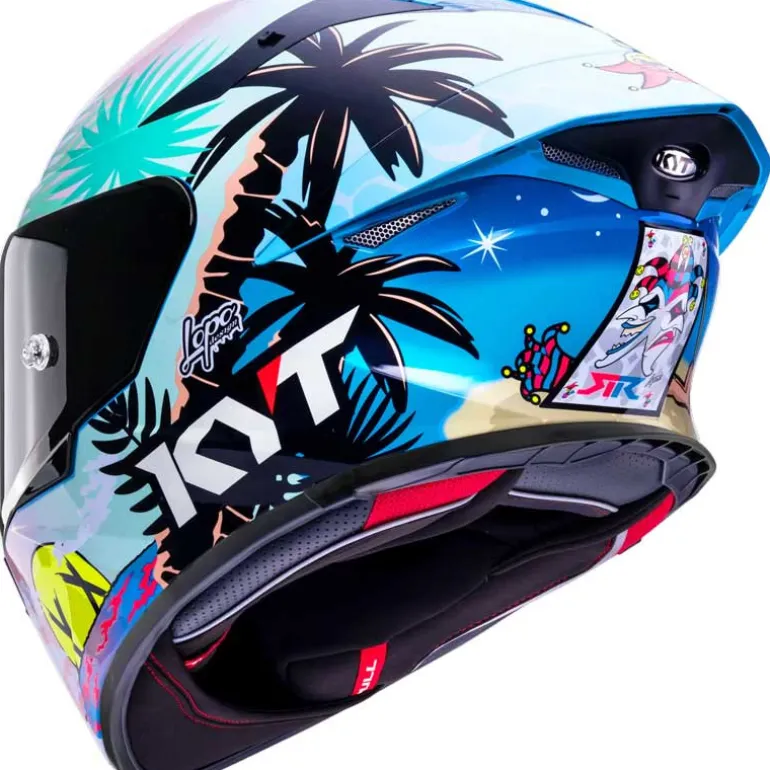 KYT TT-REVO Riccardo Rossi BCN Replica Helmet