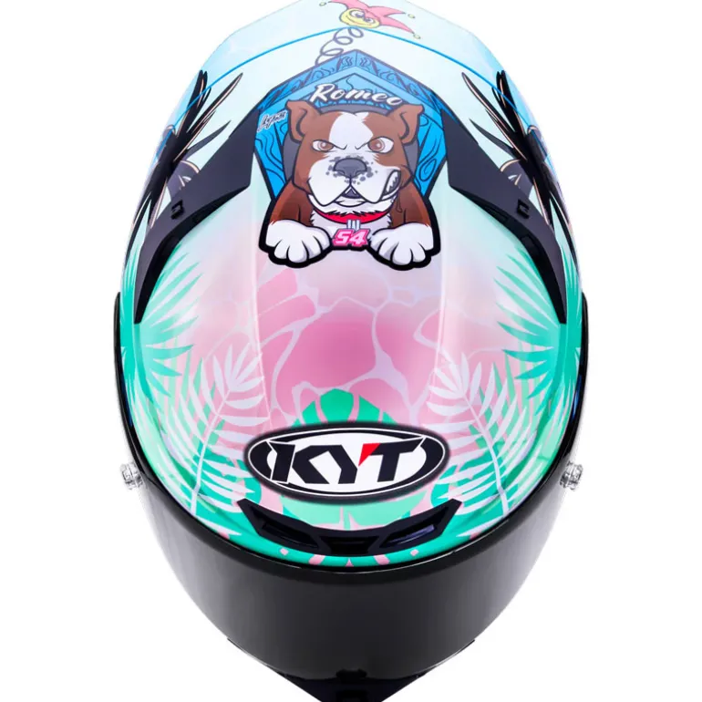 KYT TT-REVO Riccardo Rossi BCN Replica Helmet