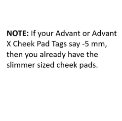 LS2 Advant X Helmet Slim Cheek Pads
