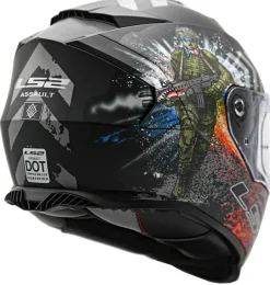 LS2 Assault Commando Helmet