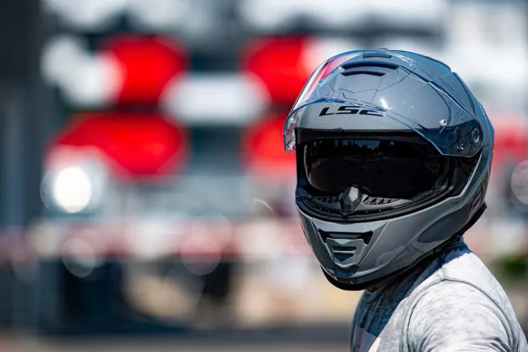 LS2 Assault III Burst Helmet