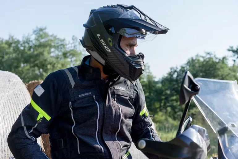 LS2 Explorer Carbon Helmet