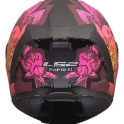 LS2 Rapid III Poppies Helmet