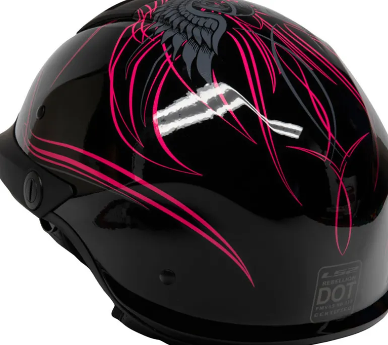 LS2 Rebellion Wheels N Wings Helmet