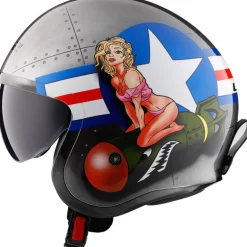 LS2 Spitfire Bomb Rider Helmet