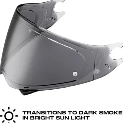 Scorpion Covert FX/Carbon Photochromic Pinlock Shield