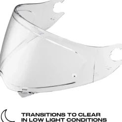Scorpion Covert FX/Carbon Photochromic Pinlock Shield