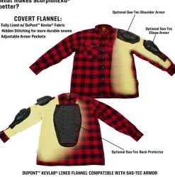 Scorpion Covert Moto Flannel Shirt