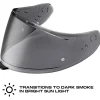 Scorpion Eclipse/ R430 Photochromic Pinlock Shield