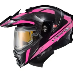 Scorpion EXO-AT960 Hicks Snow Helmet - Electric Shield