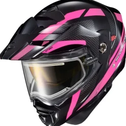 Scorpion EXO-AT960 Hicks Snow Helmet - Electric Shield