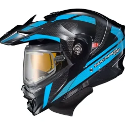 Scorpion EXO-AT960 Hicks Snow Helmet - Electric Shield