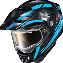Scorpion EXO-AT960 Hicks Snow Helmet - Electric Shield