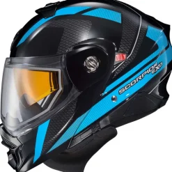 Scorpion EXO-AT960 Hicks Snow Helmet - Dual Shield