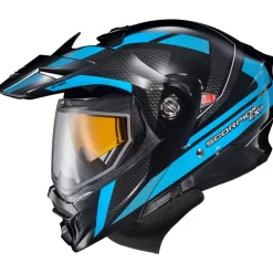 Scorpion EXO-AT960 Hicks Snow Helmet - Dual Shield
