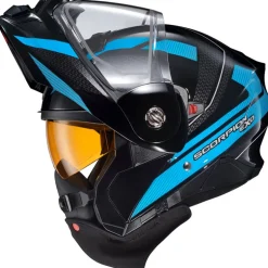 Scorpion EXO-AT960 Hicks Snow Helmet - Dual Shield