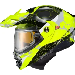 Scorpion EXO-AT960 Topographic Snow Helmet - Electric Shield