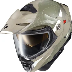 Scorpion EXO-AT960 Topographic Snow Helmet - Electric Shield
