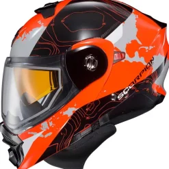 Scorpion EXO-AT960 Topographic Snow Helmet - Dual Shield