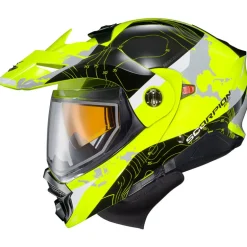 Scorpion EXO-AT960 Topographic Snow Helmet - Dual Shield