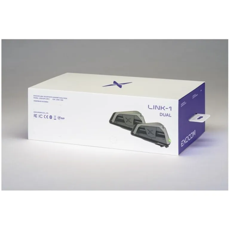Scorpion EXOCOM Link-1 Bluetooth Communicator Dual Pack
