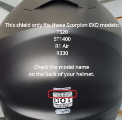 Scorpion EXO-T520 Kwikwick C Liner Cheek Pad Kit