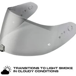 Scorpion R1 AIR/ ST1400/ T520/ R330 Photochromic Pinlock Ready Shield