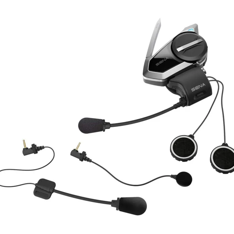 Sena 50S HD Motorcycle Bluetooth Communication System - Dual Pack