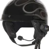 Sena SPH10H-FM Bluetooth Headset and Intercom with FM Tuner for Half Helmets - Single Pack