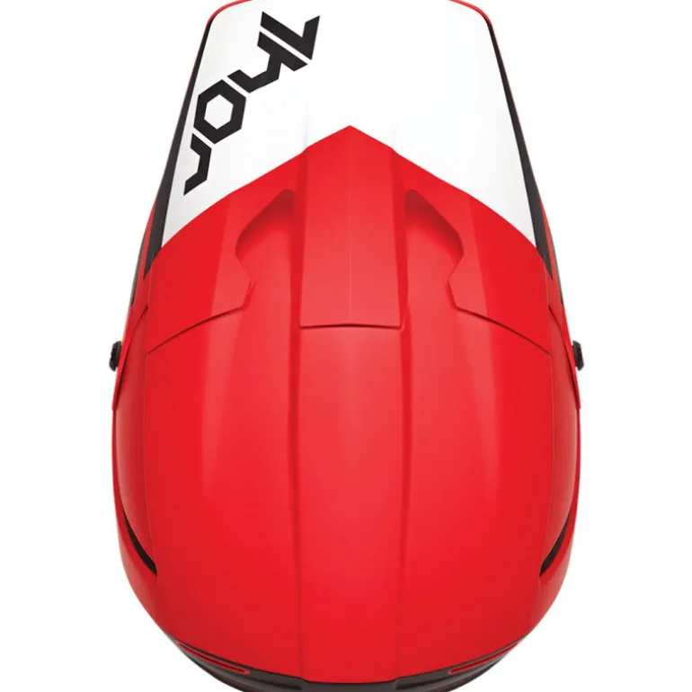 Thor Reflex Cube Helmet Grey/Orange Medium