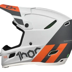 Thor Reflex Cube Helmet Grey/Orange Medium