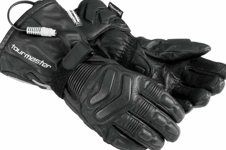 Tourmaster Synergy 2.0 Leather Gloves Black