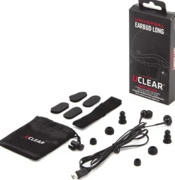 UCLEAR Half Helmet Long Earbuds for HBC and AMP Series