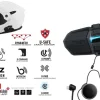 UCLEAR Motion Infinity Bluetooth Helmet Audio System - Dual Pack
